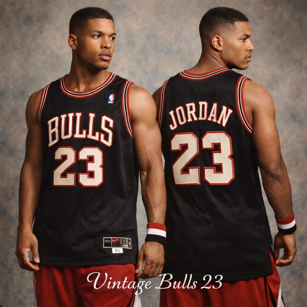 Michael Jordan Final Season 1997/1998 Chicago Bulls #23 Nike Jersey L/XL vintage